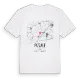 Pizzale karta t-shirt