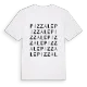 Pizzale ordlek t-shirt