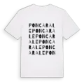 Poncarale ordlek t-shirt