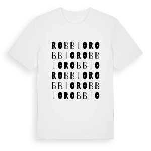 Robbio ordlek t-shirt – ekologisk bomull t-shirt från Pinshirt