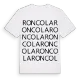 Roncola ordlek t-shirt