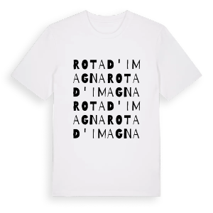 Rota d'Imagna ordlek t-shirt – ekologisk bomull t-shirt från Pinshirt