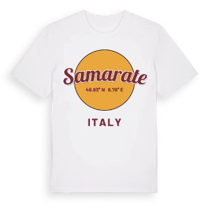Samarate cirkel t-shirt – ekologisk bomull t-shirt från Pinshirt