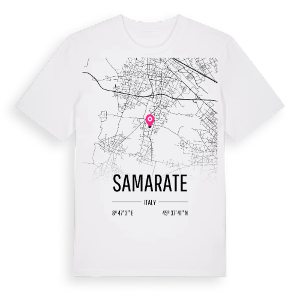 Samarate karta t-shirt – ekologisk bomull t-shirt från Pinshirt