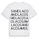 Samolaco ordlek t-shirt
