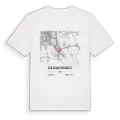 San Donato Milanese karta t-shirt