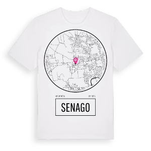 Senago t-shirt – ekologisk bomull t-shirt från Pinshirt