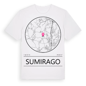 Sumirago t-shirt – ekologisk bomull t-shirt från Pinshirt