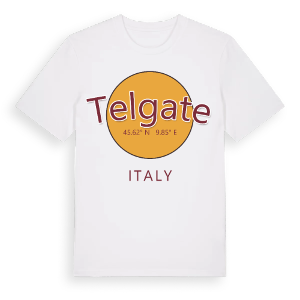 Telgate cirkel t-shirt – ekologisk bomull t-shirt från Pinshirt