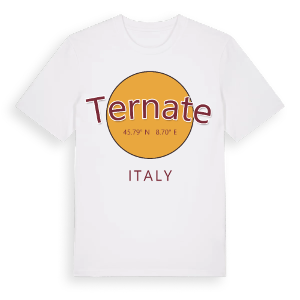 Ternate cirkel t-shirt – ekologisk bomull t-shirt från Pinshirt