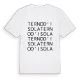 Terno d'Isola ordlek t-shirt