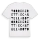 Torre Beretti e Castellaro ordlek t-shirt