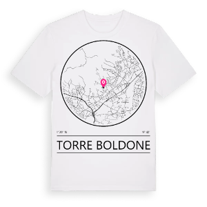 Torre Boldone t-shirt – ekologisk bomull t-shirt från Pinshirt