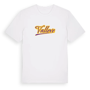 Valleve baseball t-shirt – ekologisk bomull t-shirt från Pinshirt