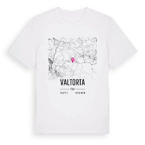 Valtorta karta t-shirt – ekologisk bomull t-shirt från Pinshirt