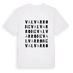 Valvarrone ordlek t-shirt – ekologisk bomull t-shirt från Pinshirt