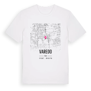 Varedo karta t-shirt – ekologisk bomull t-shirt från Pinshirt