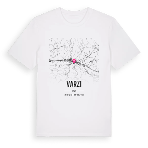 Varzi karta t-shirt – ekologisk bomull t-shirt från Pinshirt