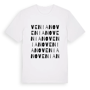 Veniano ordlek t-shirt – ekologisk bomull t-shirt från Pinshirt