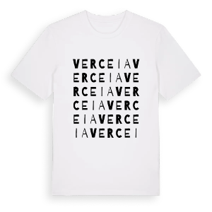 Verceia ordlek t-shirt – ekologisk bomull t-shirt från Pinshirt