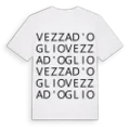 Vezza d'Oglio ordlek t-shirt