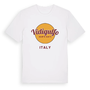 Vidigulfo cirkel t-shirt – ekologisk bomull t-shirt från Pinshirt