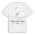 Villa d'Ogna karta t-shirt