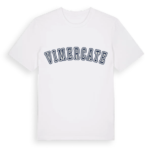 Vimercate college t-shirt – ekologisk bomull t-shirt från Pinshirt