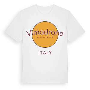 Vimodrone cirkel t-shirt – ekologisk bomull t-shirt från Pinshirt