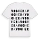 Voghera ordlek t-shirt