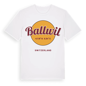 Ballwil cirkel t-shirt – ekologisk bomull t-shirt från Pinshirt