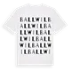 Ballwil ordlek t-shirt