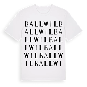 Ballwil ordlek t-shirt – ekologisk bomull t-shirt från Pinshirt