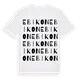 Ebikon ordlek t-shirt