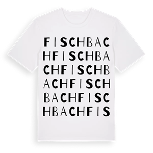 Fischbach ordlek t-shirt – ekologisk bomull t-shirt från Pinshirt