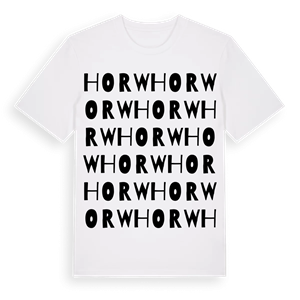 Horw ordlek t-shirt – ekologisk bomull t-shirt från Pinshirt