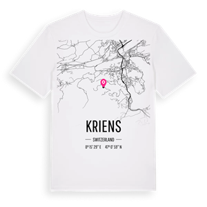 Kriens karta t-shirt – ekologisk bomull t-shirt från Pinshirt