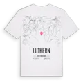 Luthern karta t-shirt