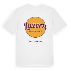 Luzern cirkel t-shirt – ekologisk bomull t-shirt från Pinshirt