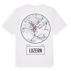 Luzern t-shirt – ekologisk bomull t-shirt från Pinshirt