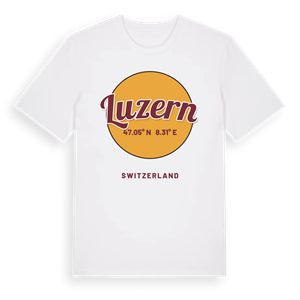 Luzern cirkel t-shirt – ekologisk bomull t-shirt från Pinshirt