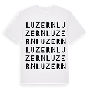 Luzern ordlek t-shirt – ekologisk bomull t-shirt från Pinshirt