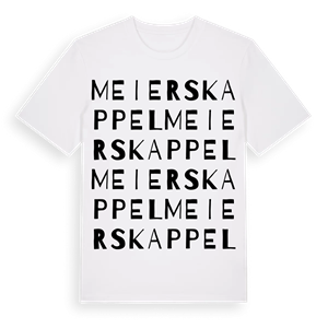 Meierskappel ordlek t-shirt – ekologisk bomull t-shirt från Pinshirt