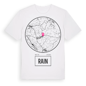 Rain t-shirt – ekologisk bomull t-shirt från Pinshirt