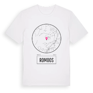 Romoos t-shirt – ekologisk bomull t-shirt från Pinshirt