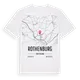 Rothenburg karta t-shirt