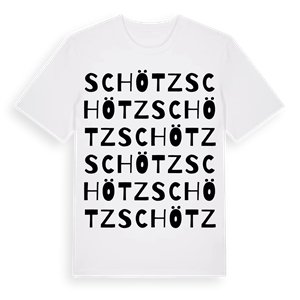 Schötz ordlek t-shirt – ekologisk bomull t-shirt från Pinshirt