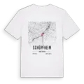 Schüpfheim karta t-shirt