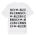 Schwarzenberg ordlek t-shirt