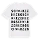 Schwarzenberg ordlek t-shirt